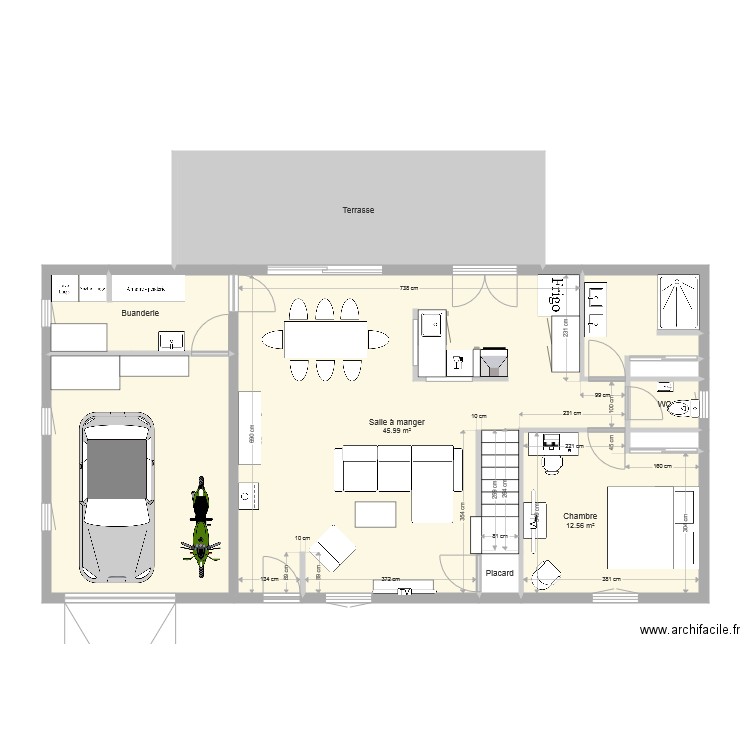 Maison Flo. Plan de 0 pièce et 0 m2