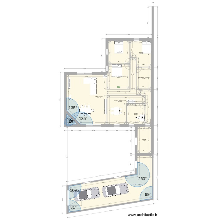 projet liré 3 avril 2021. Plan de 0 pièce et 0 m2