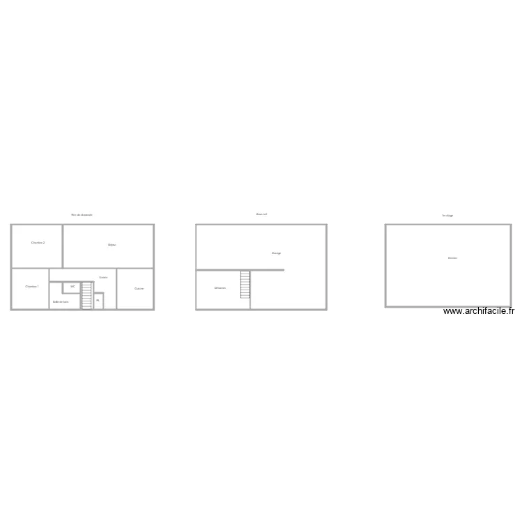 AIGLEMONT ARTHUR RIMBAUD. Plan de 