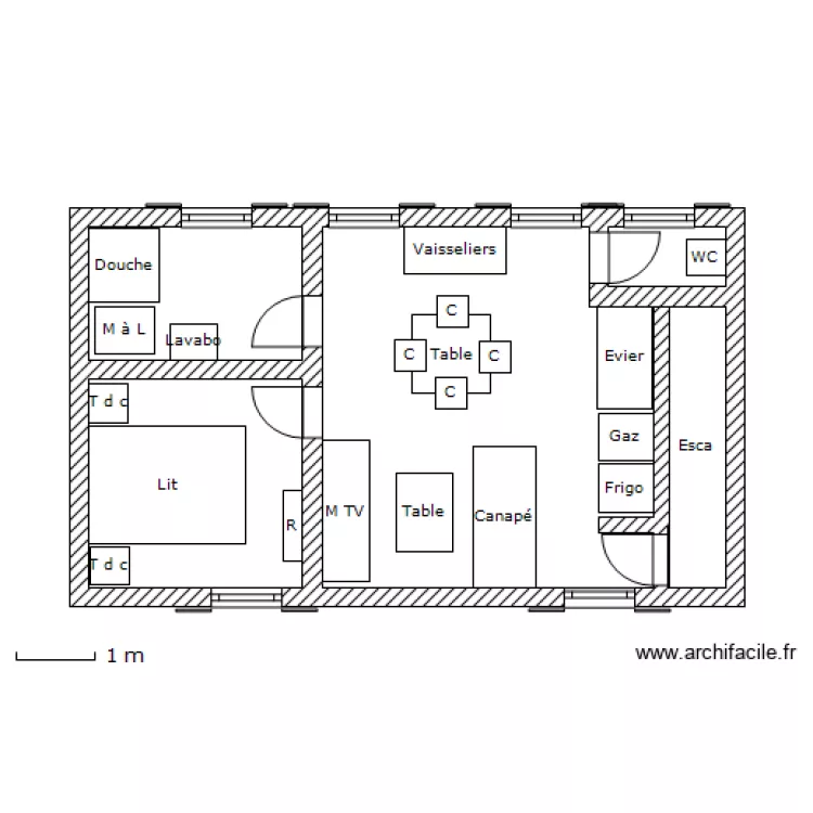 Deneuvre. Plan de 