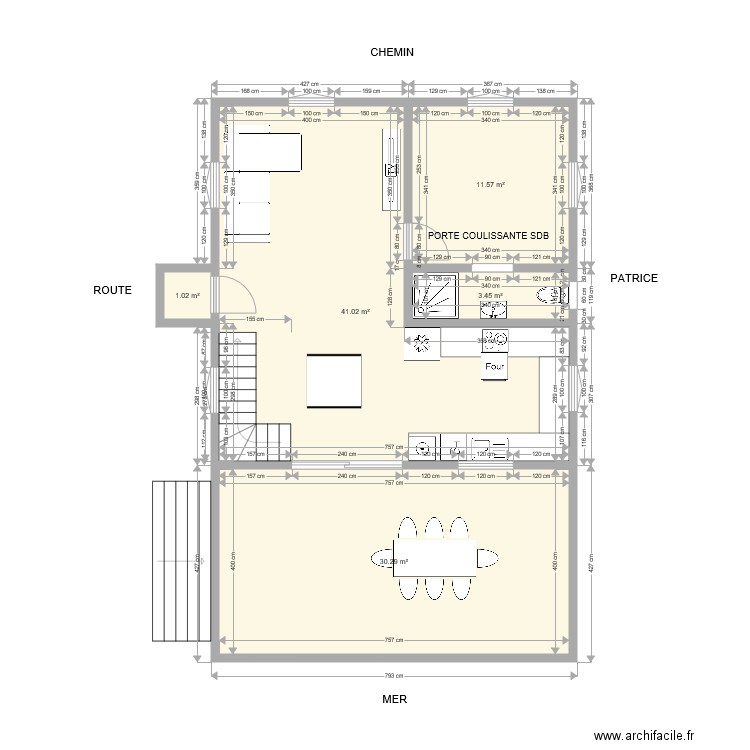 voilà. Plan de 0 pièce et 0 m2