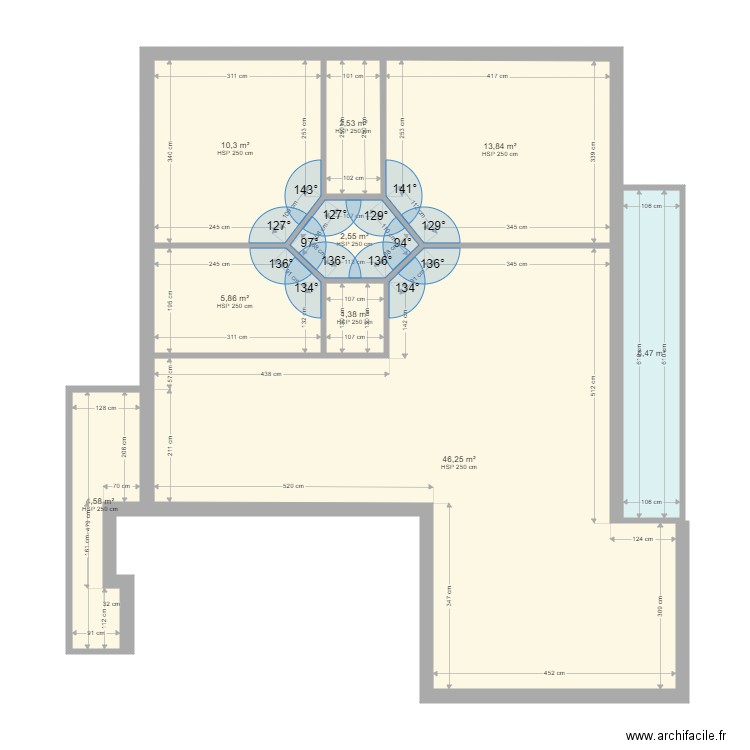 Appartement New. Plan de 0 pièce et 0 m2