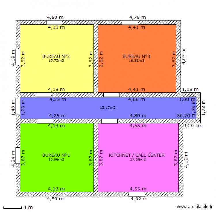 Plan. Plan de 0 pièce et 0 m2