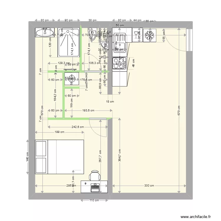 BOURGEOIS  C&Ocirc;TES. Plan de 