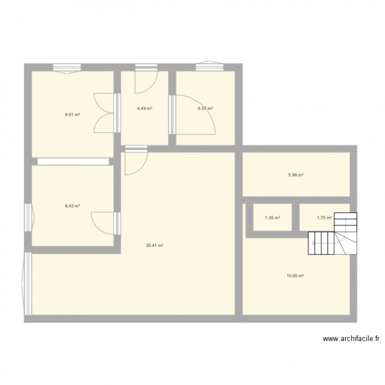 Test maison . Plan de 0 pièce et 0 m2