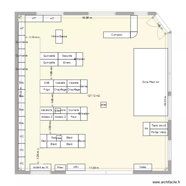 Plan de Masse 2D Chambery. Plan de 