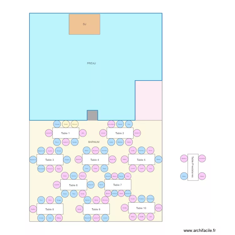 Cécile & Clément 4. Plan de Cécile & Clément 4. Plan de