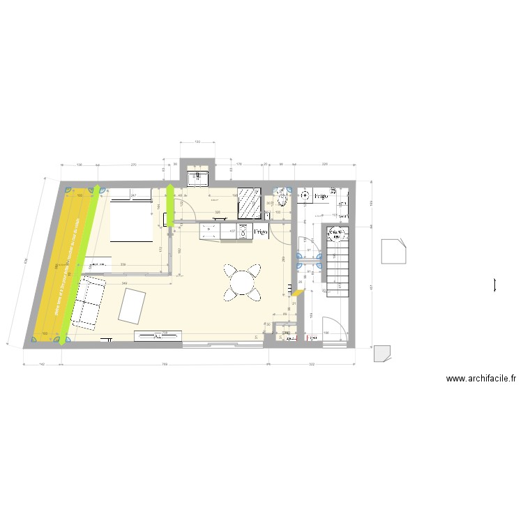 gite projet 4. Plan de 0 pièce et 0 m2