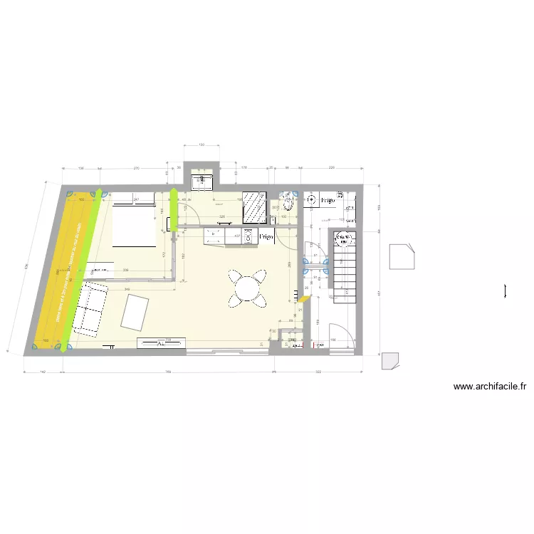 gite projet 4. Plan de 