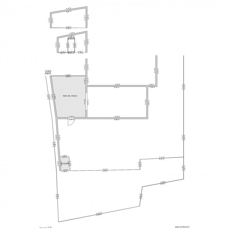 Roland Garros - Abris voitures. Plan de 0 pièce et 0 m2