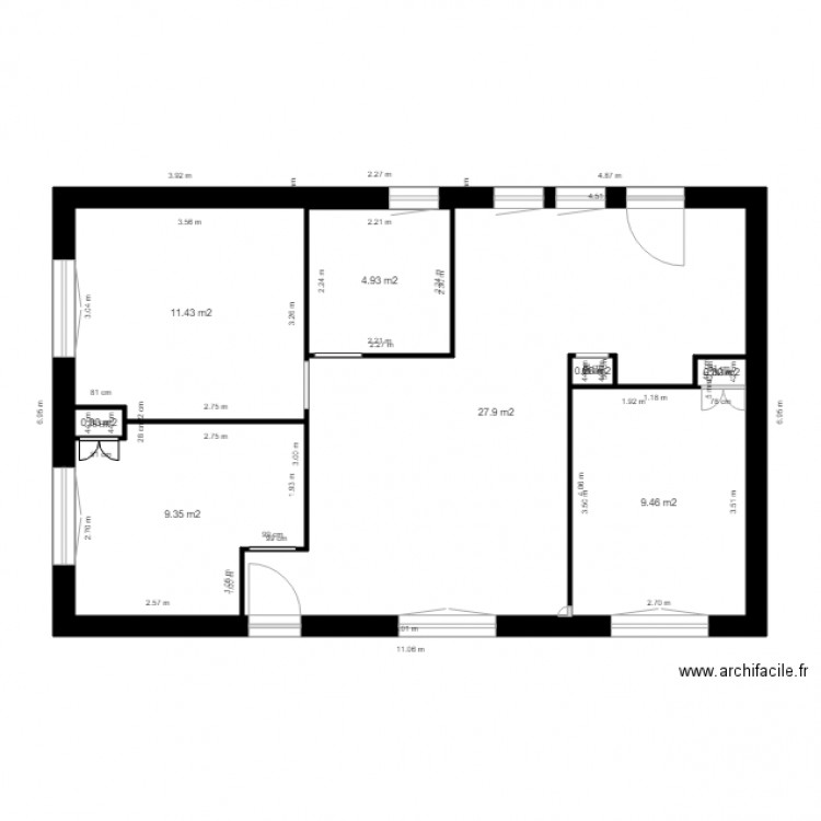 SAINT LAURENT modifié. Plan de 0 pièce et 0 m2