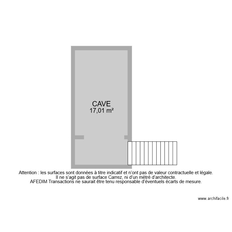 BI 7203 CAVE. Plan de 0 pièce et 0 m2