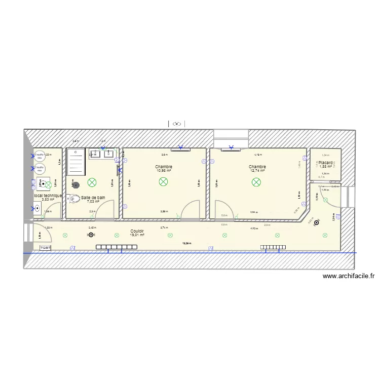 Dalle b&eacute;ton 2022 1. Plan de 0 pièce et 0 m2