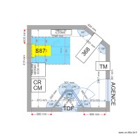 plan de masse PROJET MONTPELLIER LA LYRE S87