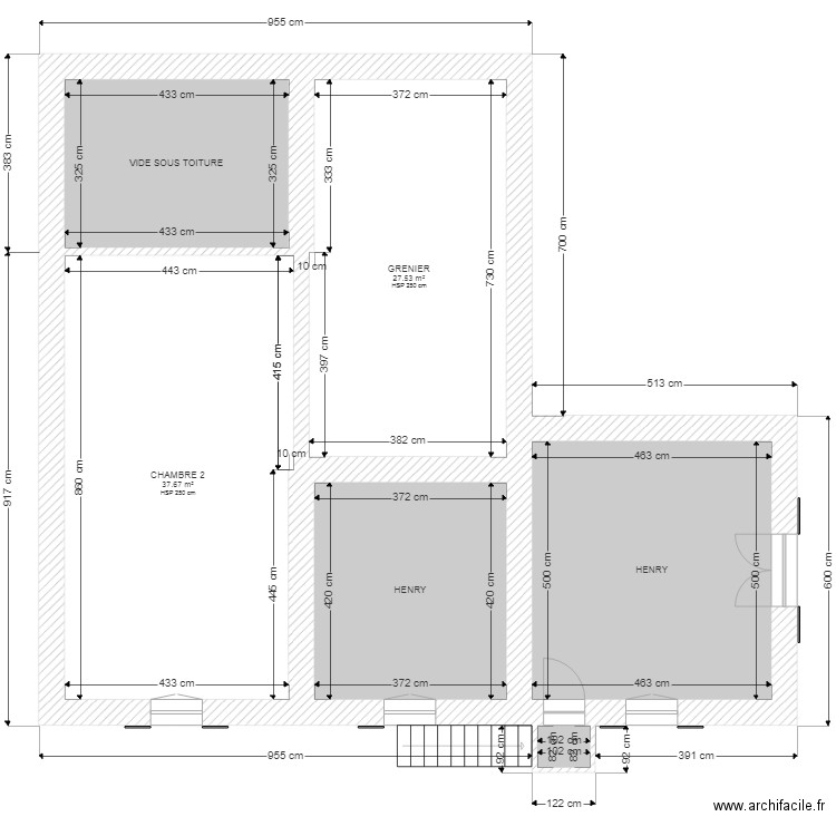 SELLE GUYOT ETAGE. Plan de 0 pièce et 0 m2