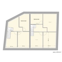 Plan remise étage