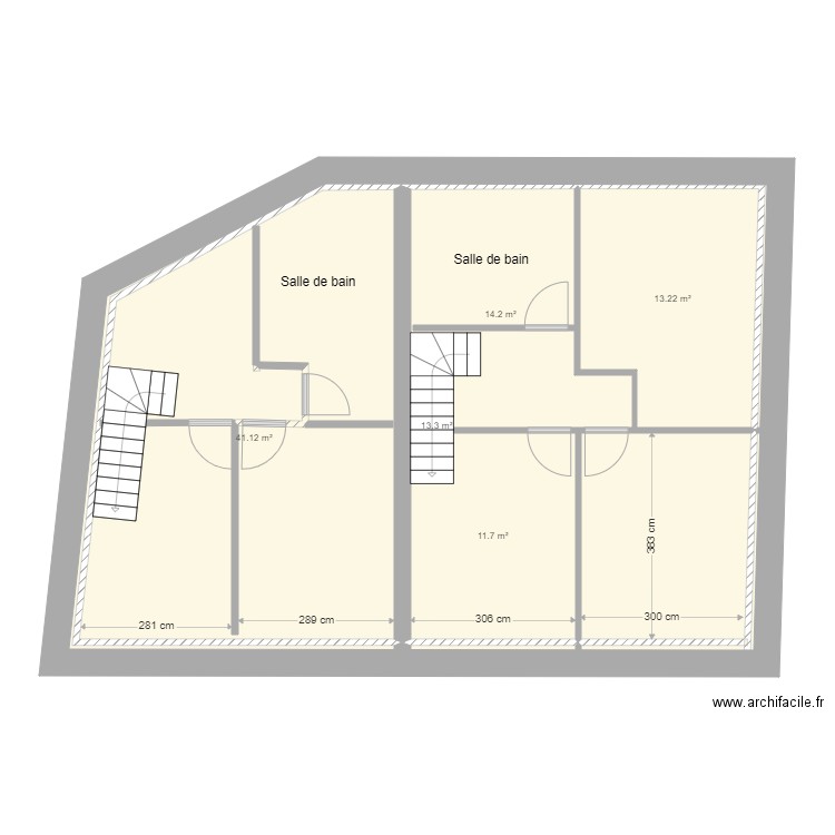 Plan remise étage. Plan de 0 pièce et 0 m2