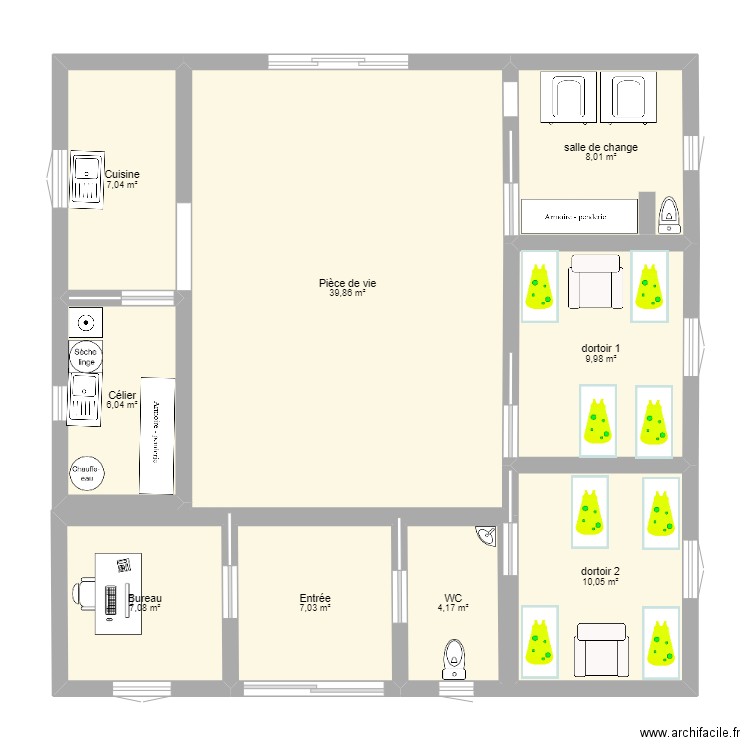MAM. Plan de 0 pièce et 0 m2