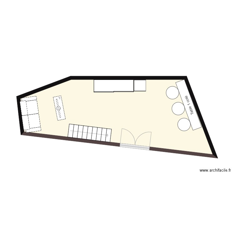 piece celian. Plan de 0 pièce et 0 m2