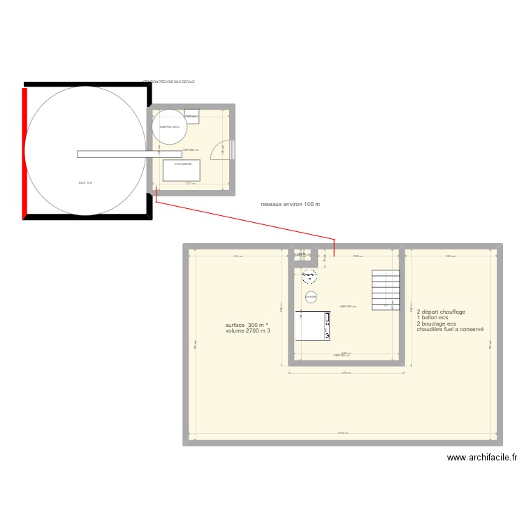 de navacelle;1. Plan de 4 pièces et 108 m2