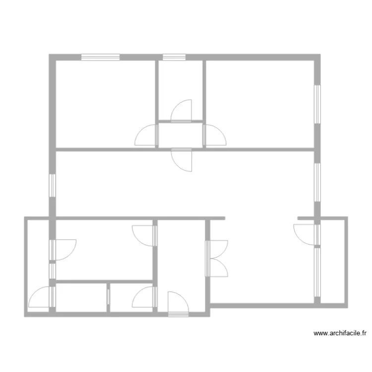 GEOFFROY STRASBOURG. Plan de 