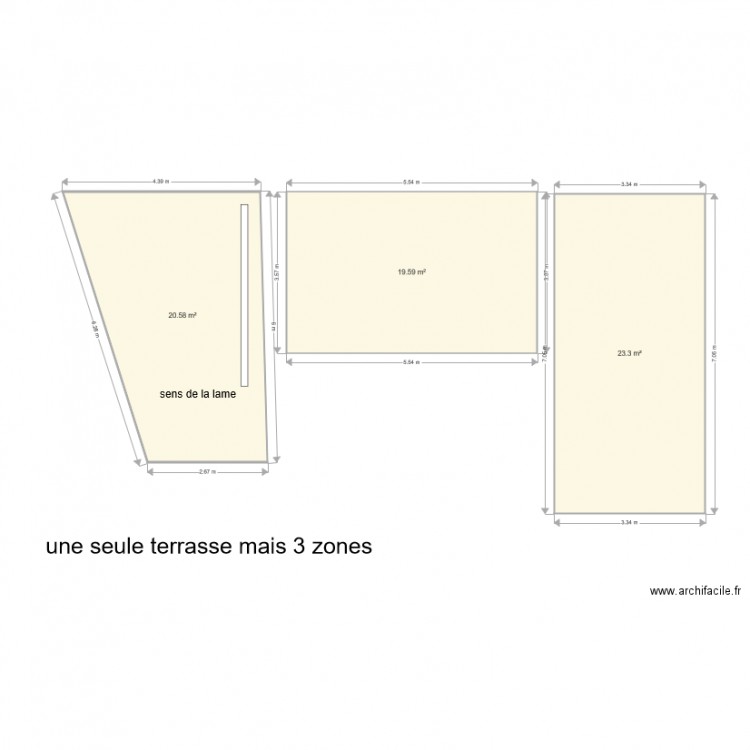 terrasse numero4. Plan de 0 pièce et 0 m2