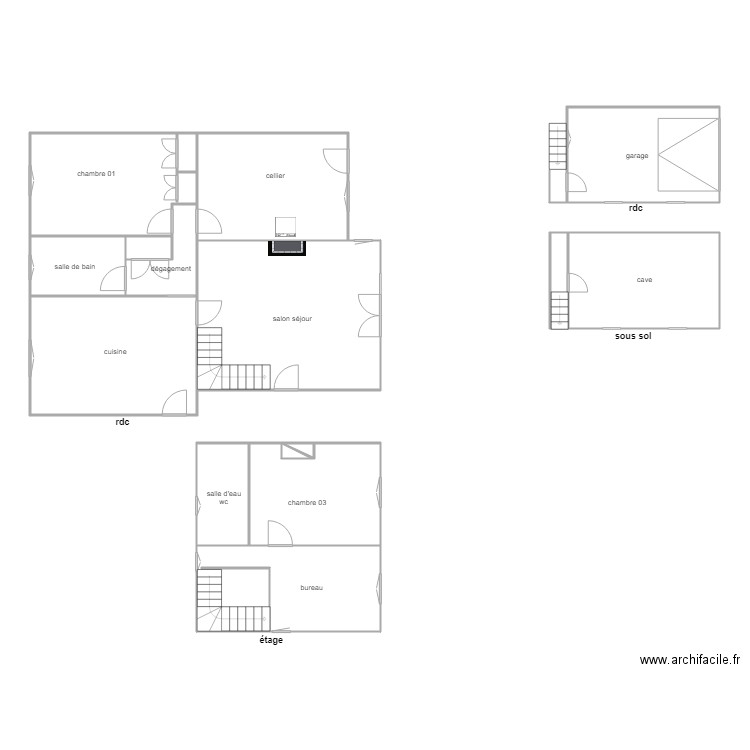 soret. Plan de 0 pièce et 0 m2