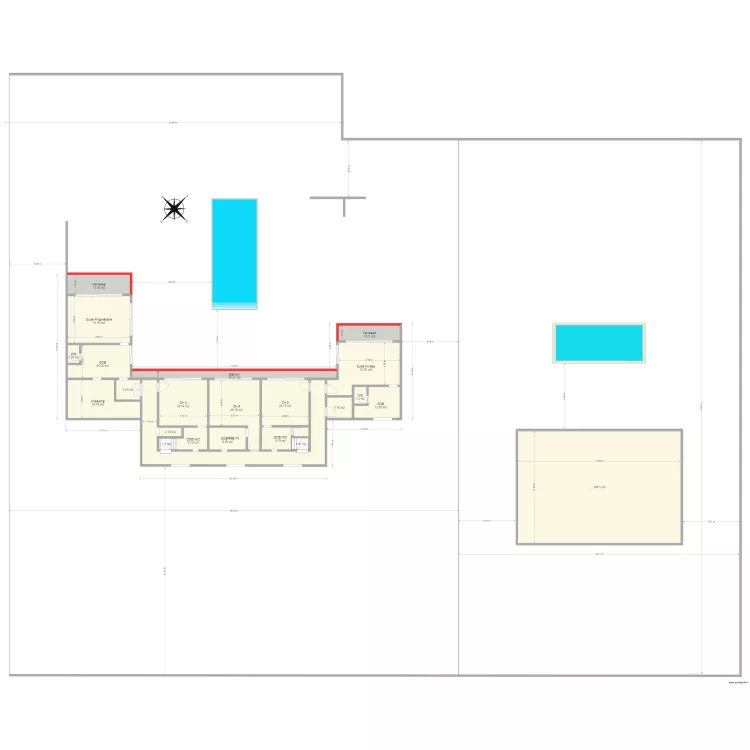 Plan 1er Etage v3. Plan de 