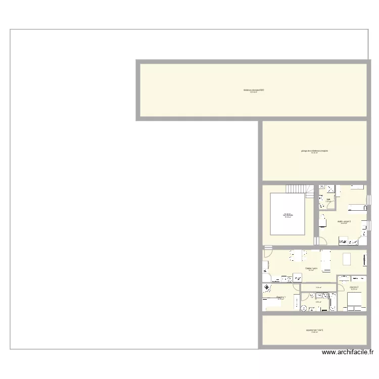 Ensemble batiment Niv1 v3. Plan de 