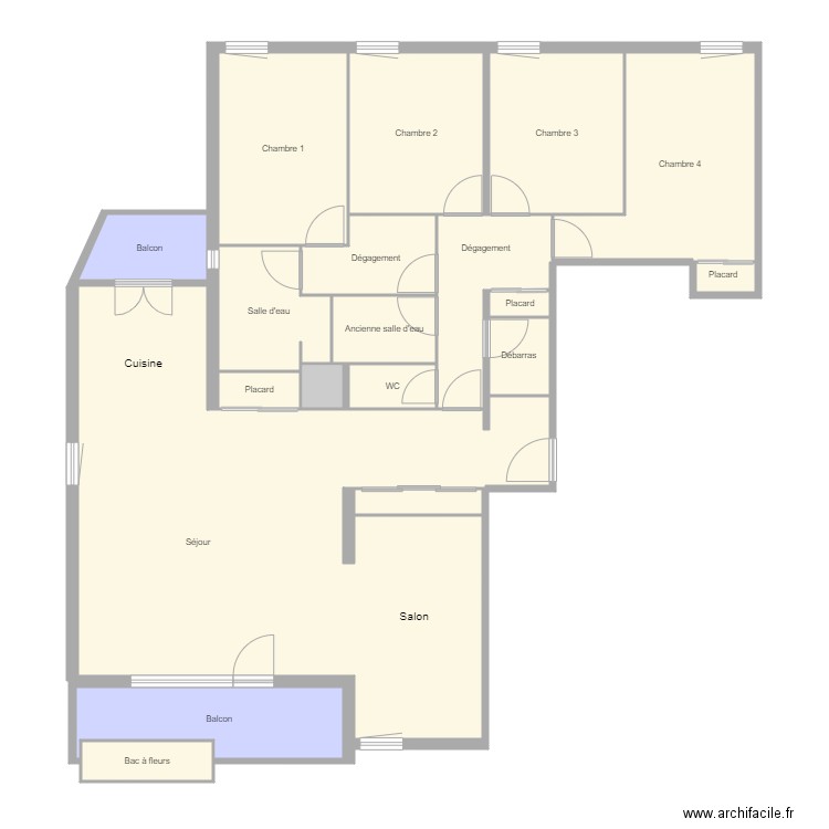 Bidault. Plan de 0 pièce et 0 m2