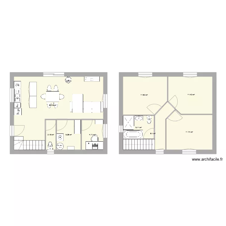 Ma maison mikit. Plan de 