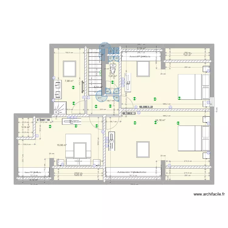 DIDIER ETAGE . Plan de 