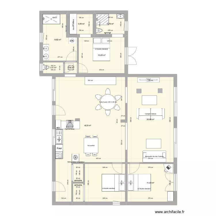 Maison BNS 1. Plan de 