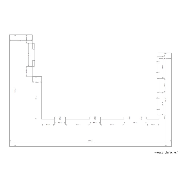 PLAN TERRASSE VIERGE. Plan de 0 pièce et 0 m2