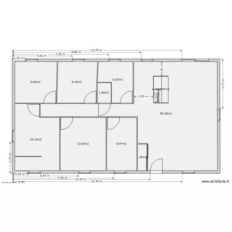 maison 120 m² (detail fenetres). Plan de maison 120 m² (detail fenetres). Plan de