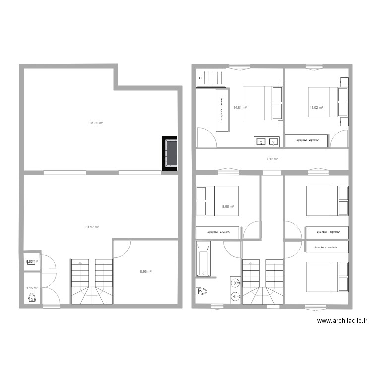 essaiv. Plan de 0 pièce et 0 m2