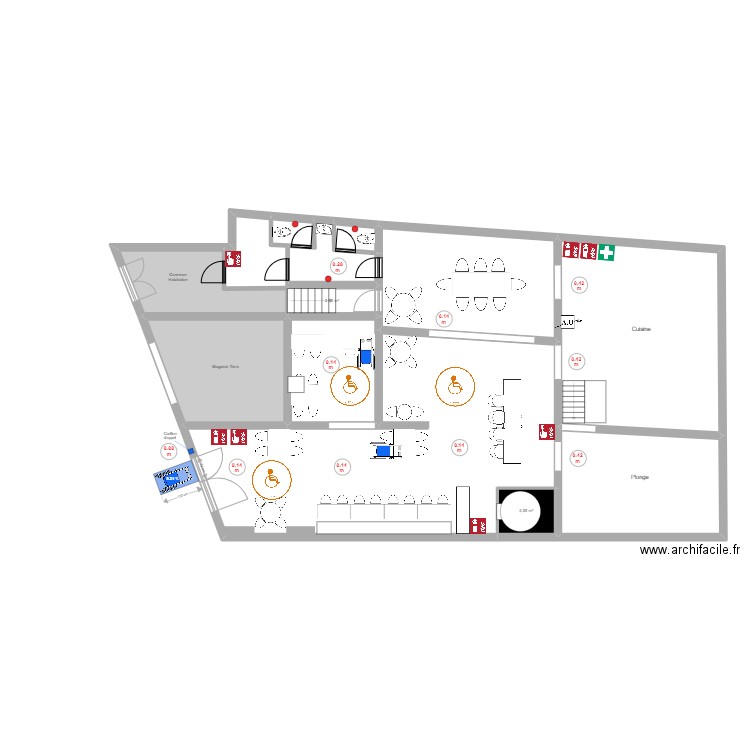 Ideal a Table  PMR. Plan de 0 pièce et 0 m2