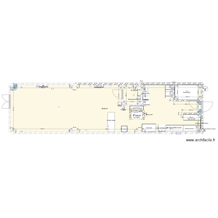 Cuisine Vapor E Vous. Plan de 0 pièce et 0 m2