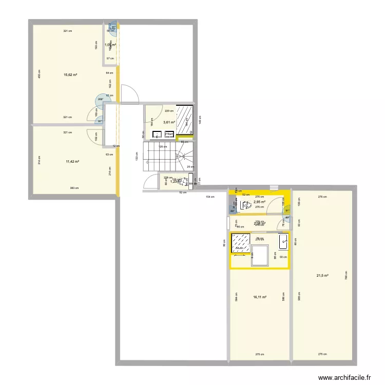 Saint-Barth&eacute;l&eacute;my d'Anjou. Plan de 