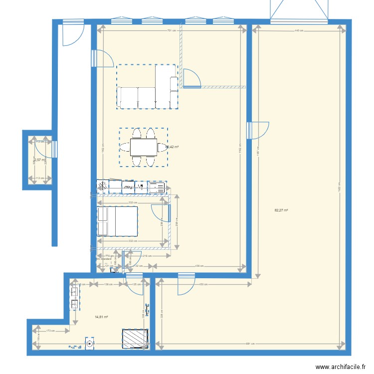 2E VERSION PLAN PLATEAU BRIEY. Plan de 0 pièce et 0 m2