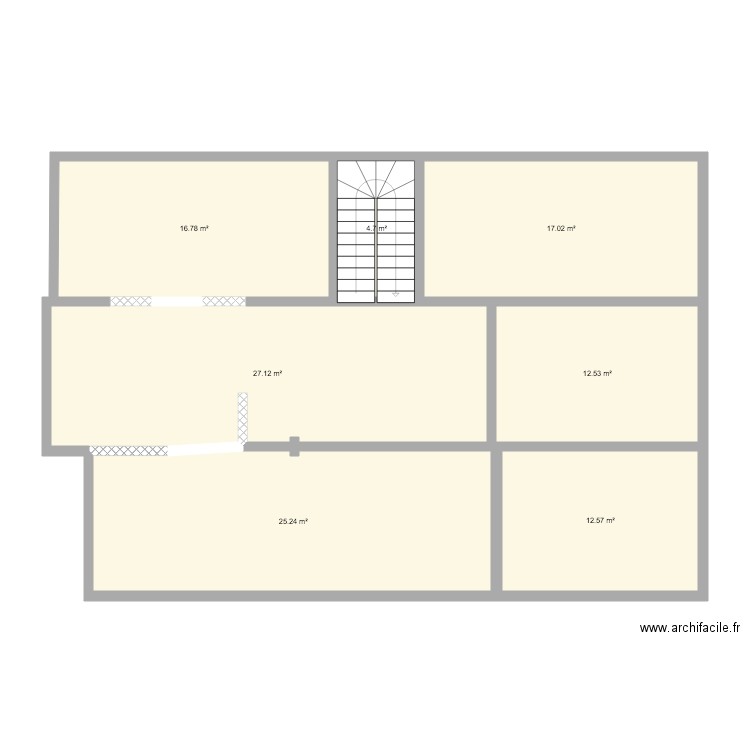 SOUS SOL. Plan de 0 pièce et 0 m2