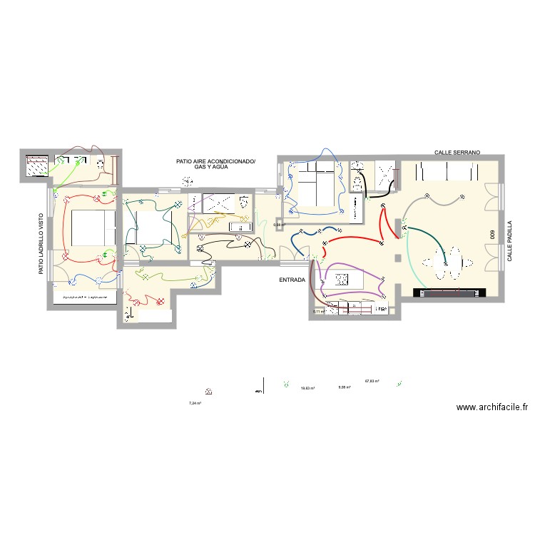 iluminación final. Plan de 0 pièce et 0 m2