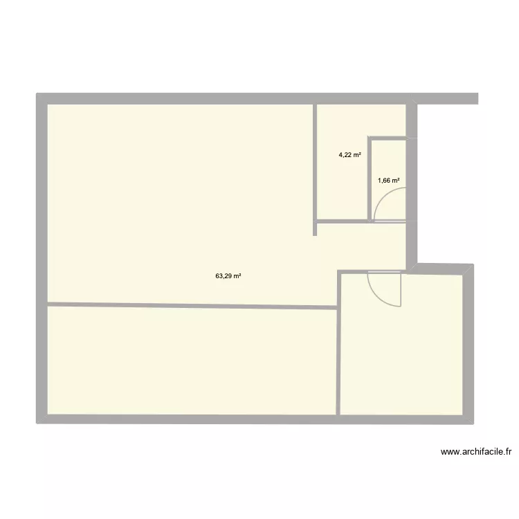 2026. Plan de 2 et 6 m² 2026. Plan de 2 et 6 m²
