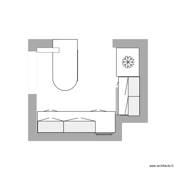 cuisine. Plan de cuisine. Plan de