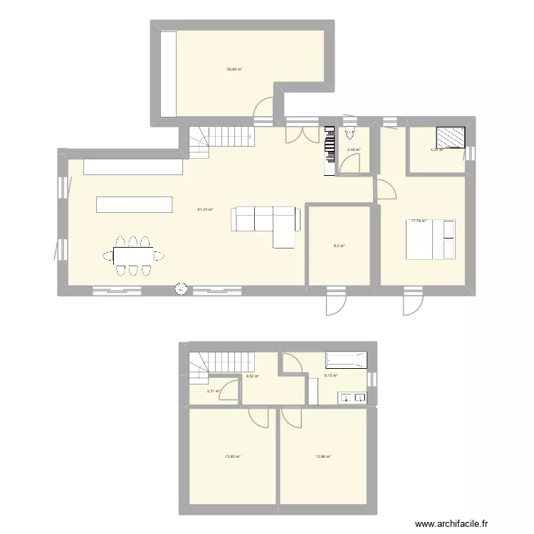 FONTVIEILLE. Plan de FONTVIEILLE. Plan de