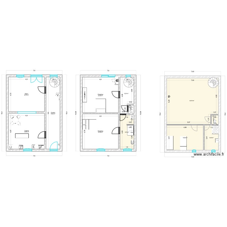 Maison Elec Orsenne. Plan de 12 pièces et 198 m2