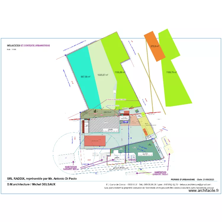 PARTAGE PRAIRIE 7. Plan de 