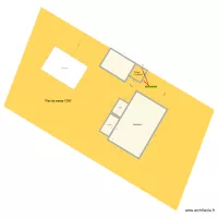 plan de masse pour abri de jardin