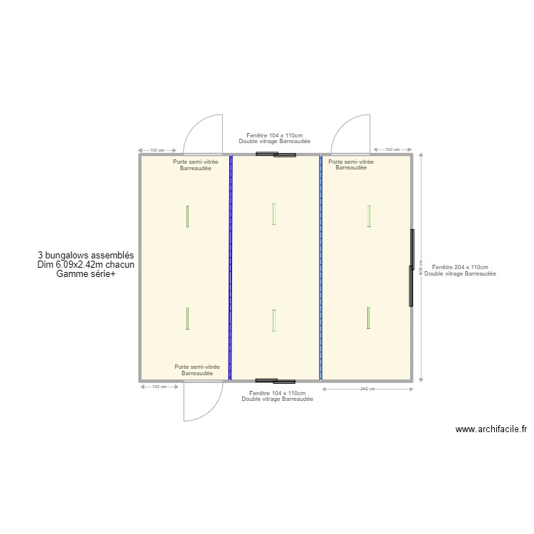 PROJET AB LOCATION. Plan de 0 pièce et 0 m2