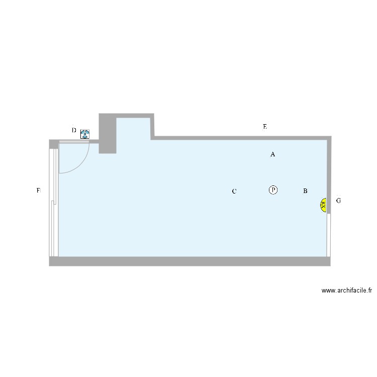 Cabinet 1 de la SCM Drs Lambert et Tanqueray. Plan de 0 pièce et 0 m2